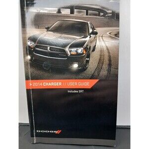 Authentic 2014 Dodge Charger Owners Manual User Guide Set with Case